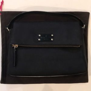 Kate Spade Miri Blake Black Nylon Crossbody